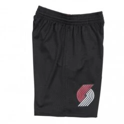 Short Swingman Portland Blazers Noir Mitchell & Ness