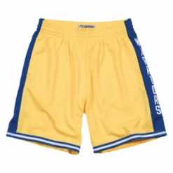 Short Swingman Warriors Jaune Mitchell & Ness