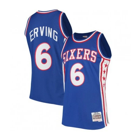 Mitchell & Ness SWINGMAN NBA JULIUS ERVING 76ERS BLEU MITCHELL&NESS