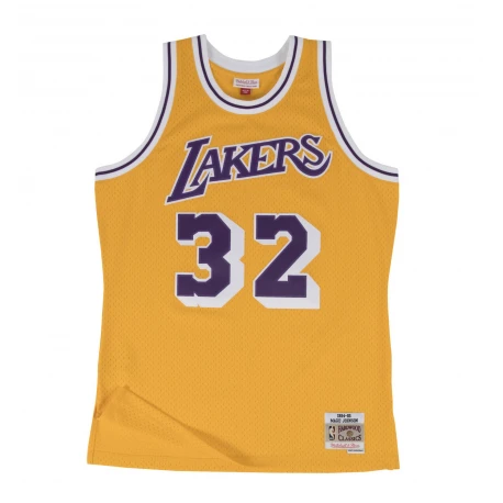 Mitchell & Ness SWINGMAN NBA MAGIC JOHNSON LAKERS JAUNE MITCHELL&NESS