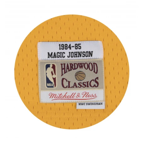 Mitchell & Ness SWINGMAN NBA MAGIC JOHNSON LAKERS JAUNE MITCHELL&NESS â Image 3