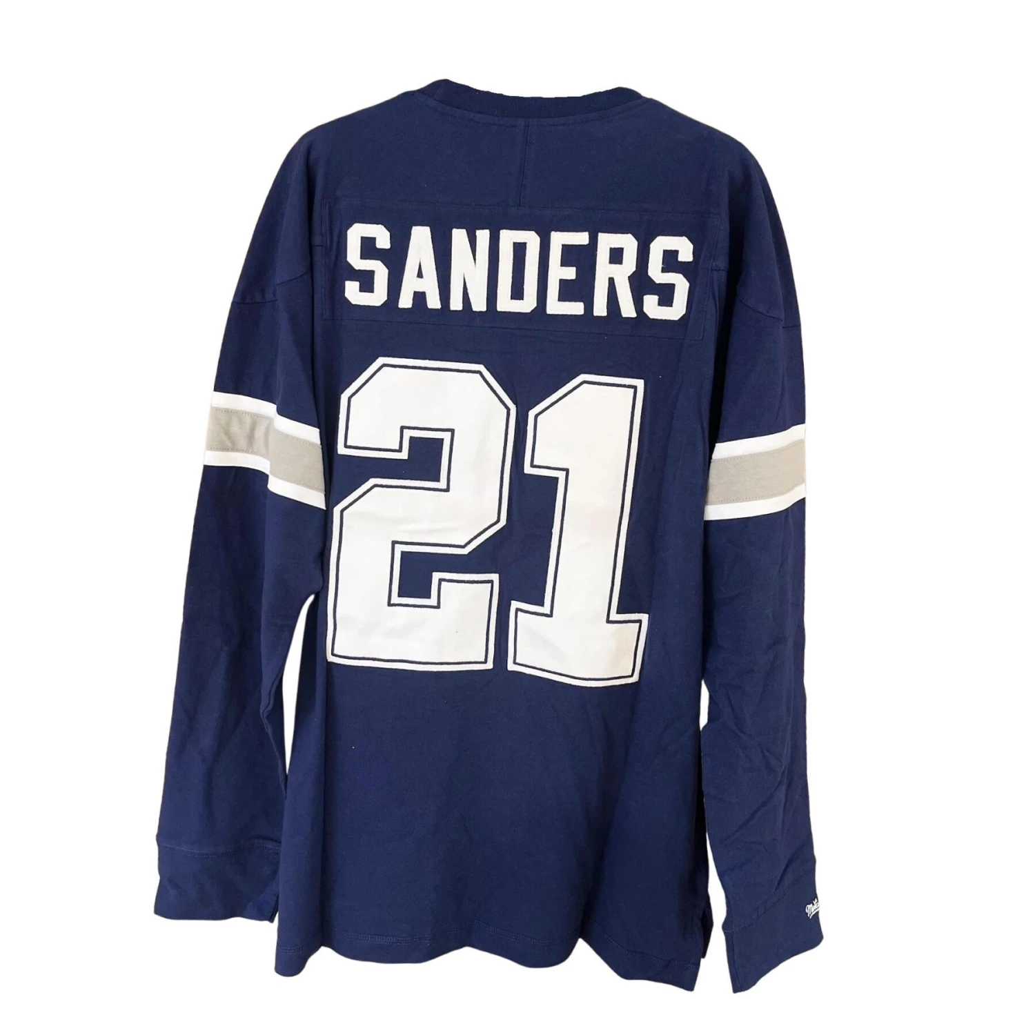 Mitchell & Ness T-shirt Manches Longues Dallas Cowboys NFL N&N 1996 Deion Sanders â Image 2
